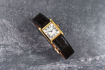 Bespoke Cartier watch strap by INRO